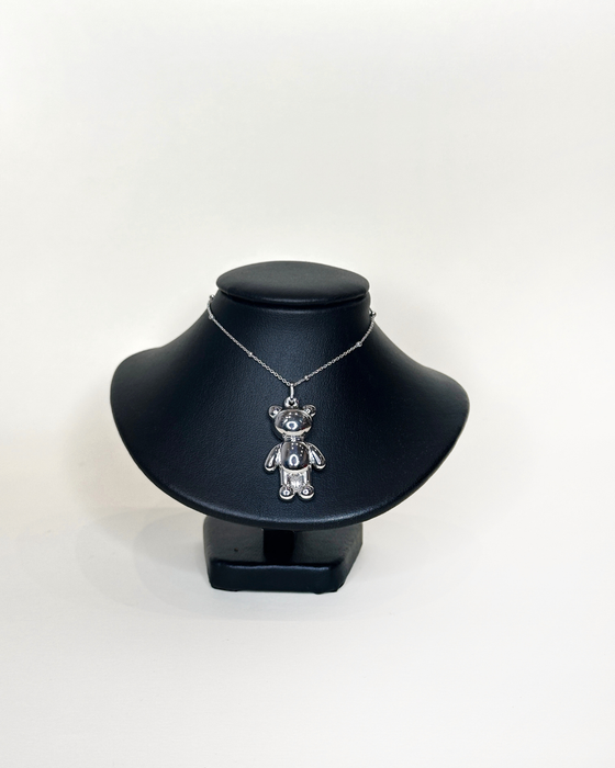 Ciondolo Teddy — Ciondolo orsetto in argento 925