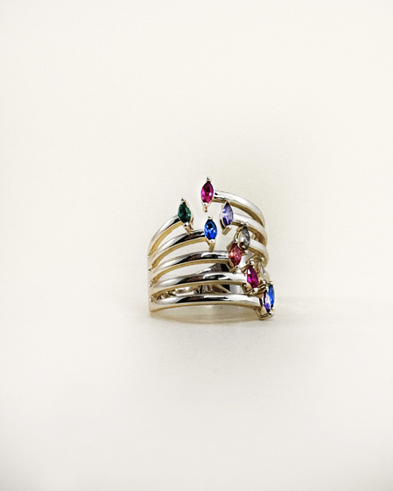 Anello IF zirconi
