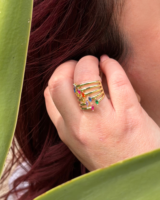 Anello IF zirconi
