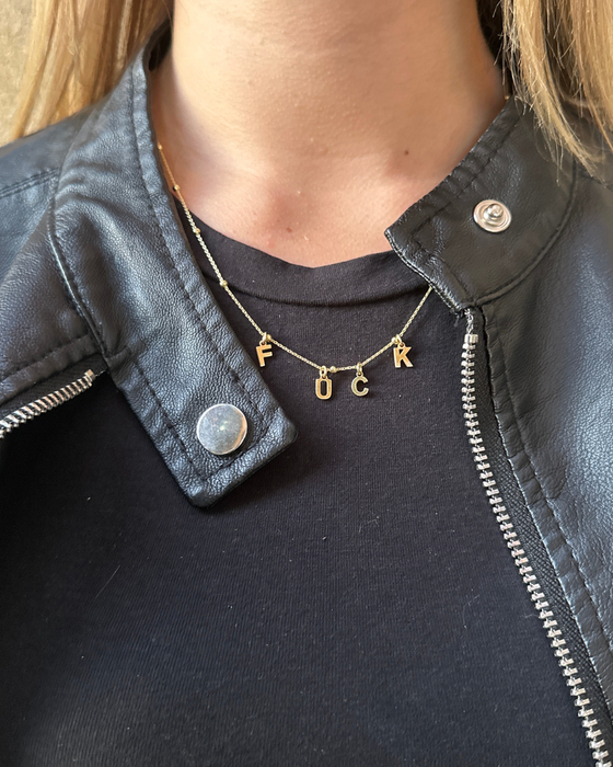 Collana Detestabile FUCK