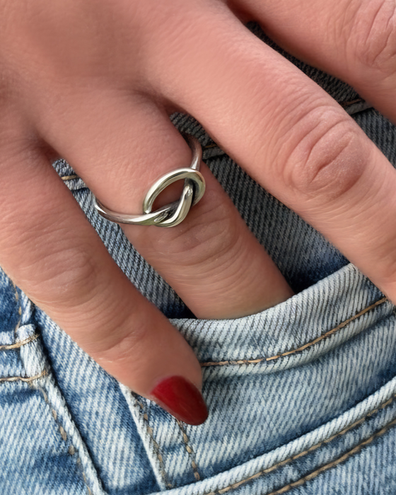Anello Infinito — Anello in argento 925